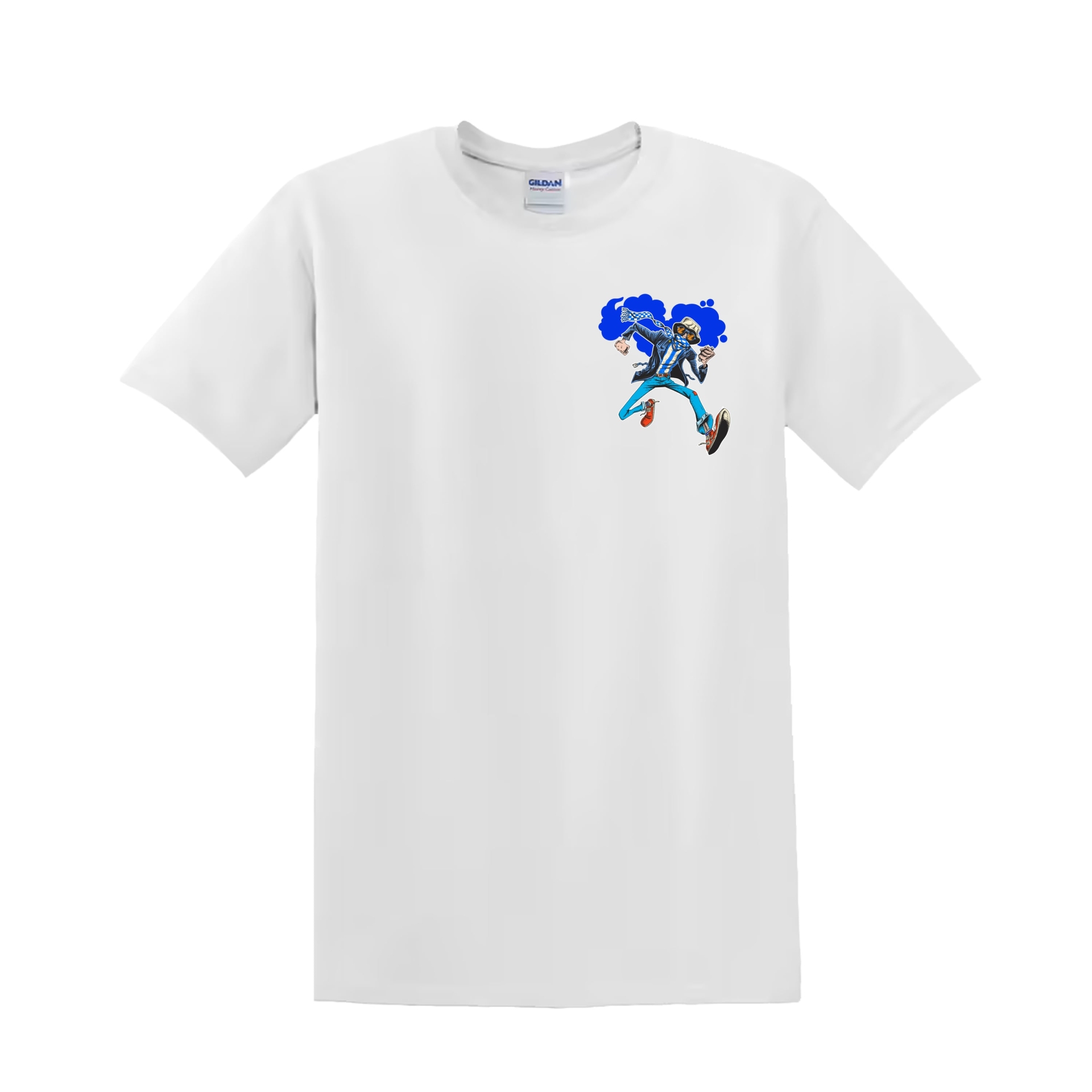 T-shirt Blue smoke
